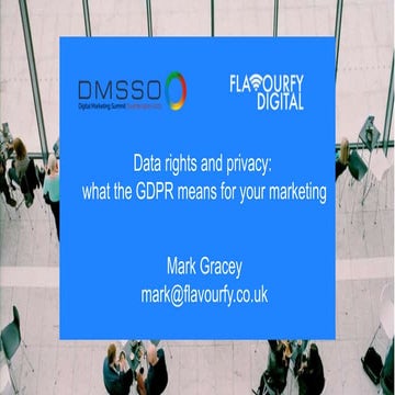 Data Rights and Privacy - Mark Gracey 