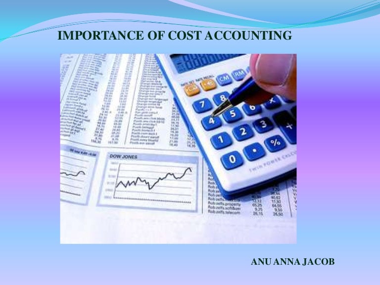 importance of cost accounting