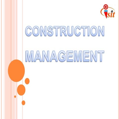 Construction management
