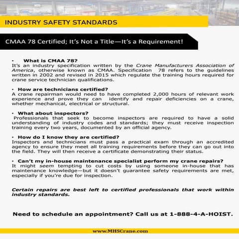 Industry Safety Standards for Material Handling Equipment