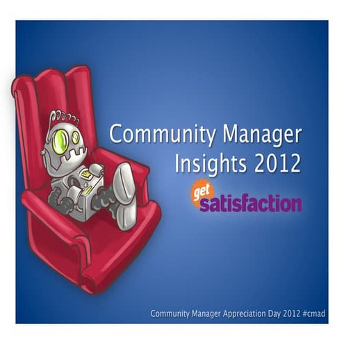 Community Manager Insights 2012