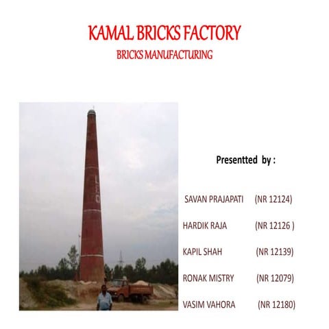 bricks making and cost analysis