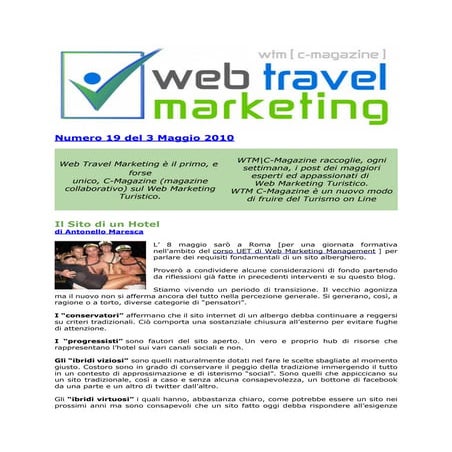 Web Travel Marketing Magazine N° 19 