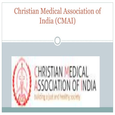 CHRISTIAN MEDICAL ASSOCIATION OF INDIA