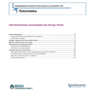 Cmap herramientas avanzadas