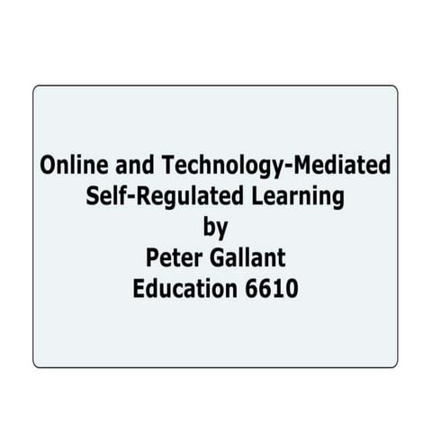 A Learning Environment for the 21st Century Learner | PPT