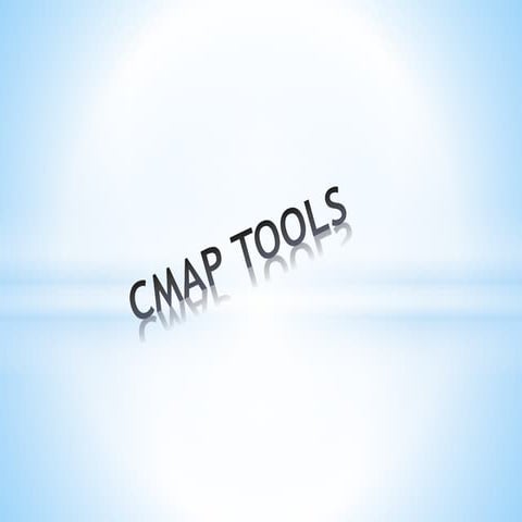 Cmap tools[1] | PPTX