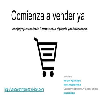 Cámara   comienza a vender ya!