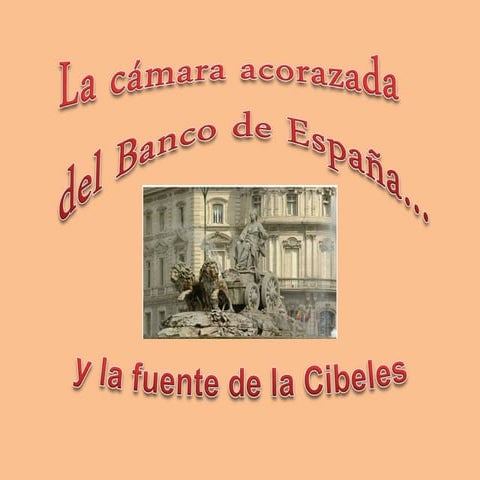 Cámara acorazada del banco de España