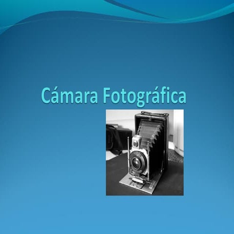 Cámara fotográfica