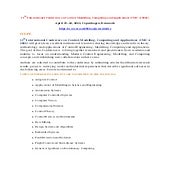 11thInternational Conference on Control, Modeling and Computing (CMC ...