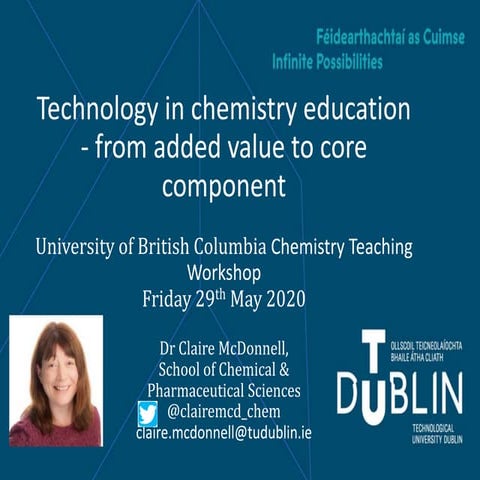 Teaching in Times of COVID-  Technology in Chemistry Education - from added v...