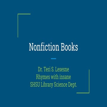 Nonfiction books