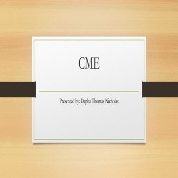 Introduction to a medical shock with simple management