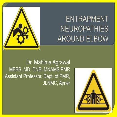 entrapment neuropathies at elbow