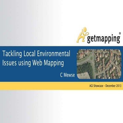 AGI Cymru 2013 - Perspectives from Above - Getmapping PLC