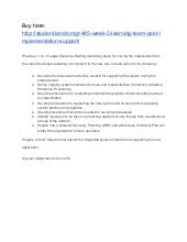 Essay about cmgt 445 team b week 4 picture