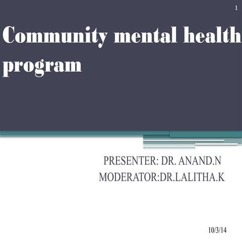 CMH_semnr.pptx on community mental health