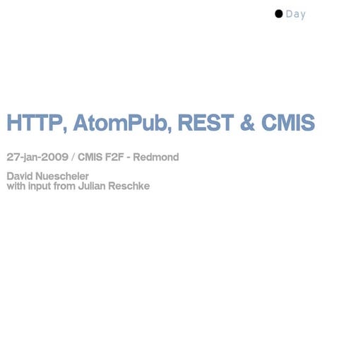 CMIS REST HTTP