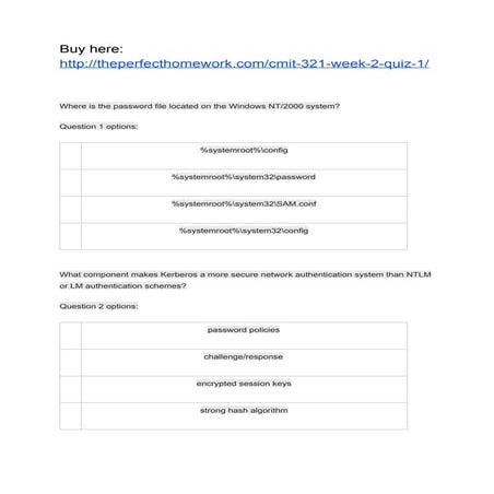 CMIT 321 WEEK 2 QUIZ.