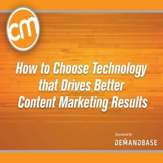 Content Marketing Technology Vendors