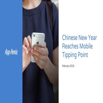 Chinese New Year Reaches Mobile Tipping Point