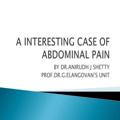 A Case of Chronic Myeloid Leukemia