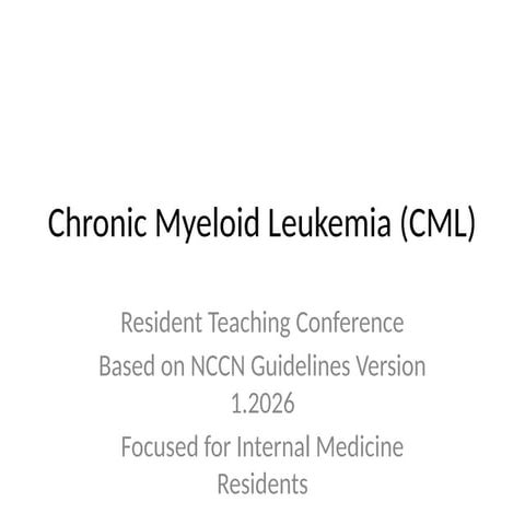 Cml presentation | PPTX