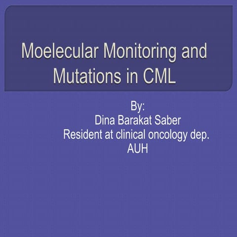 Cml final | PPTX