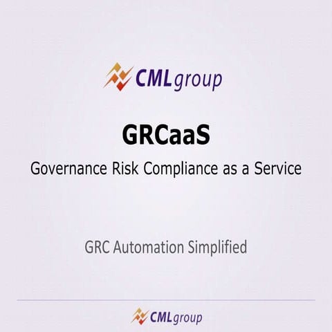 CMLGroup - What is GRC?