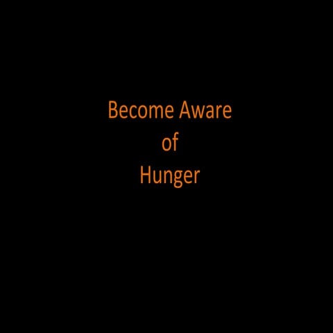 Hunger intro