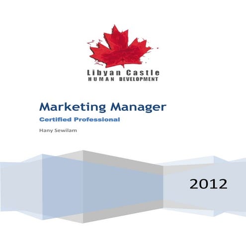 Certified Marketing Manager