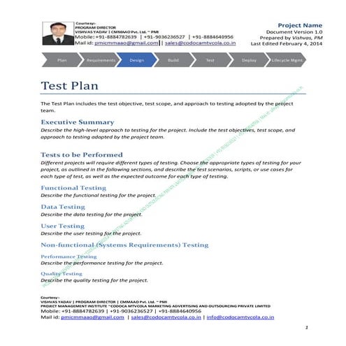 Cmmaao pmi-test plan v1b