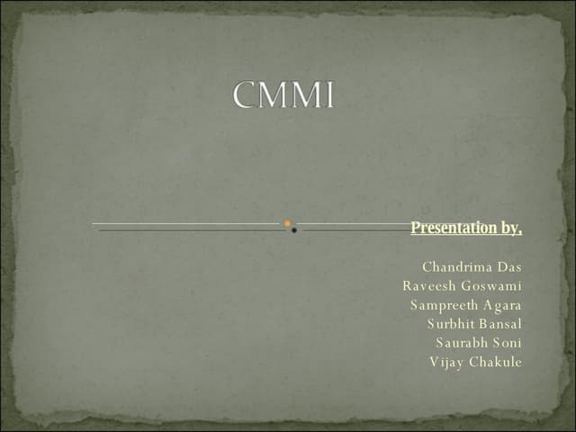 CMMI