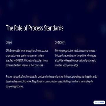 Cmmi constellations | PPTX