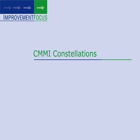 Cmmi constellations