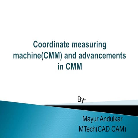 Cmm ppt