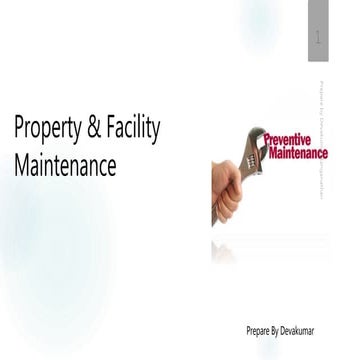 Cmms work order and ppm training slides.