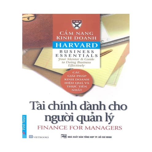 Cẩm nang kinh doanh harvard   tài chính dành cho người quản lý (1)