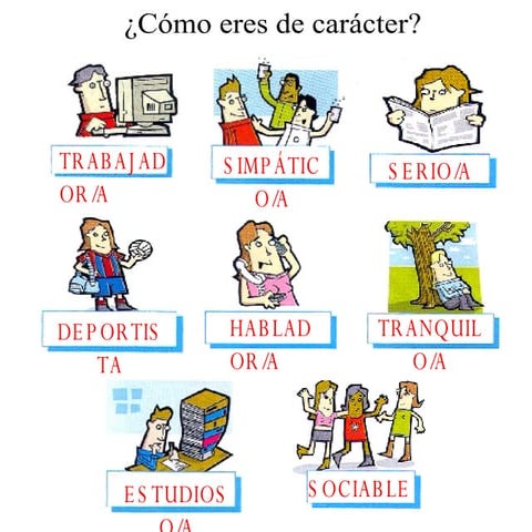 CóMo Eres De CaráCter | PPT