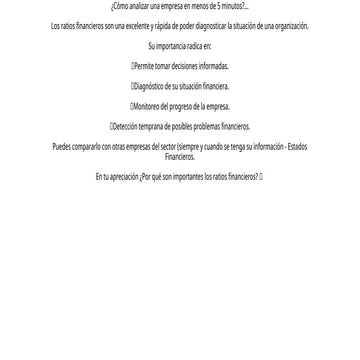 Cómo analizar una empresa en menos de 7 PASOS