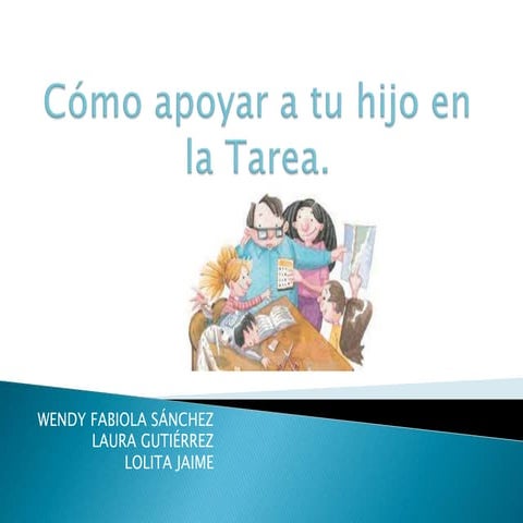 Cómo apoyar a tu hijo en la tarea