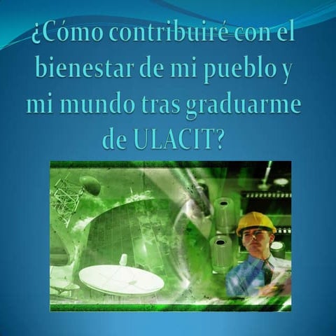 Cómo Contribuiré Con El Bienestar De Mi