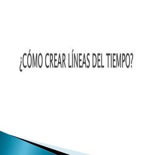 Cómo crear líneas del tiempo