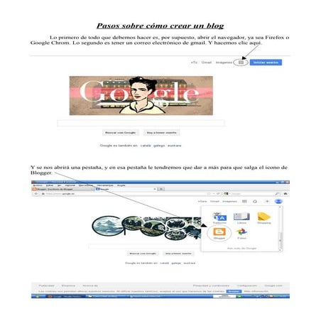Cómo crear un blog