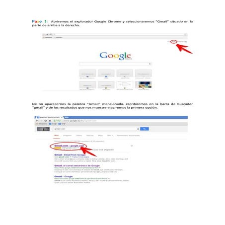 Crear un correo en Gmail | PPTX