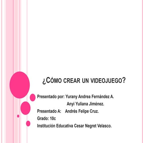 Cómo crear un videojuego 10c