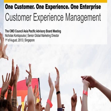 Social Customer Experience Management