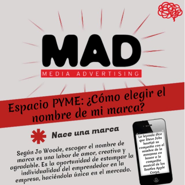 Espacio PYME: ¿Cómo elegir nombre para mi marca?