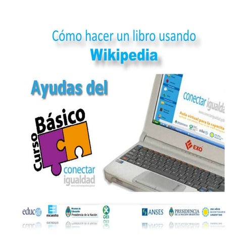 Cómo hacer un libro usando wikipedia 1